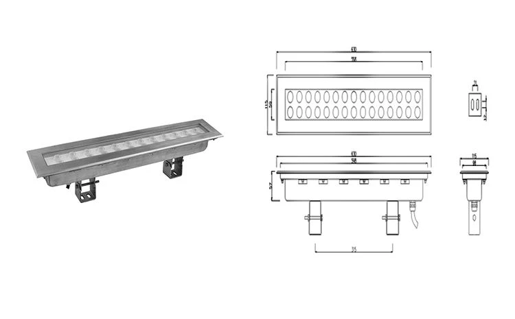 XT003 led wall washer lights outdoor