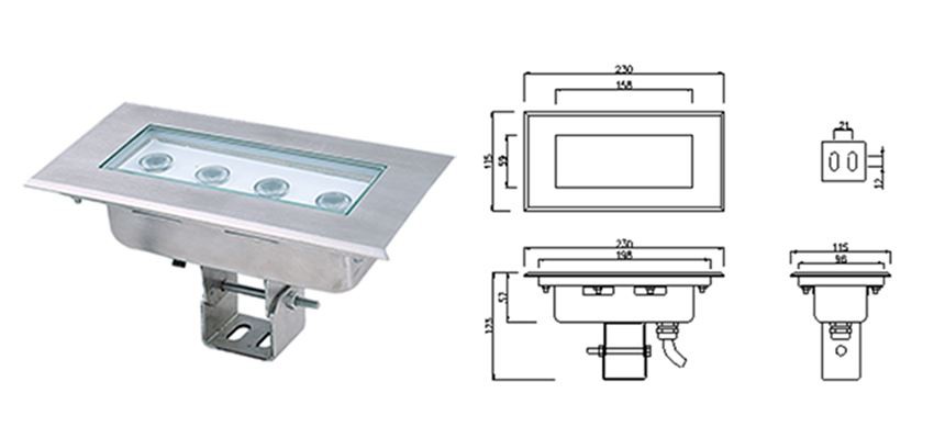 china Outdoor wall washer light led light wall washer led wall washer rgbw factory